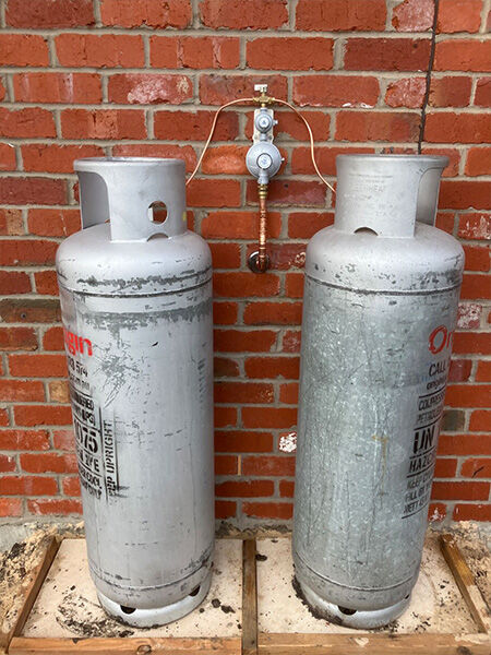Water + Gas Tank Installation - Tap + Flow Plumbin Water + Gas Tank Installation - Tap + Flow Plumbing